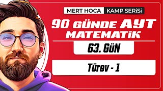 90 Günde AYT Matematik Kampı  63Gün  2Video  Türev1  2024  merthoca [upl. by Balfore574]