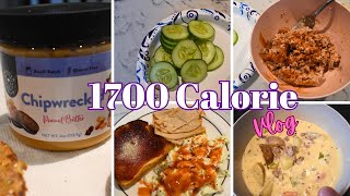 WHAT I EAT IN A DAY  AROUND 1700ish CALORIES  VLOG [upl. by Surtimed]