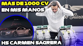 Con más de 1000 cv en mis manos Motor y batería del HS Carmen Sagrera [upl. by Kolodgie]