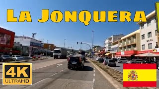 La Jonquera 4k  Driving French region [upl. by Artekal182]