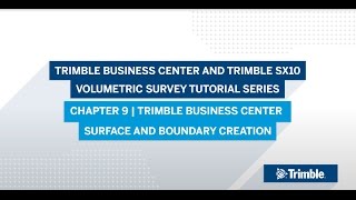 Trimble SX10 and TBC for Volumetric Surveys  Chapter 9 [upl. by Acinoev318]