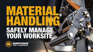 Material Handling Safely Manage Your Worksite  Northern Tool  Equipment [upl. by Haeckel831]