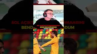 Sol Açıktaki İyi Performansımı Bende Beklemiyordum galatasaray keremaktürkoğlu yunusakgün futbol [upl. by Nnaik722]