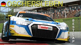 𝗥𝗮𝗰𝗲𝗥𝗼𝗼𝗺  Hot lap onboard with Audi R8 on Oschersleben 2019 [upl. by Ahsuas259]