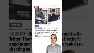 Are Khloe Kardashian amp Tristan Thompson Reconciling  Whats Trending In Seconds  Shorts [upl. by Paza]