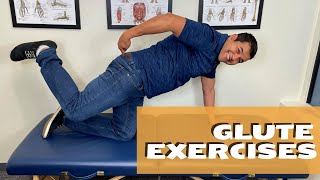 Top 5 Glute Muscle Exercises For Knee Pain [upl. by Michey]