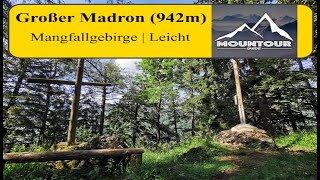 Aufstieg zum Großen Madron 942m  Mangfallgebirge  Der direkte Anstieg [upl. by Leeland]