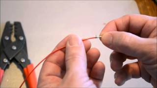 012 MOLEX amp OPEN BARREL PIN CRIMPING Video 2 [upl. by Ailaham]