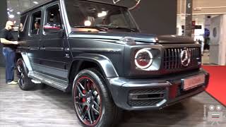 2022 MercedesAMG G63 SUV  Interior Exterior Walkaround  Sofia Auto Show [upl. by Asset]