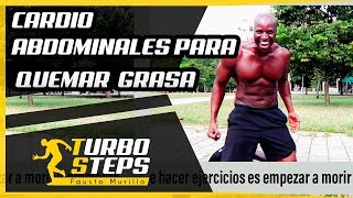 CARDIO ABDOMINALES PARA QUEMAR GRASA EN CASA [upl. by Ursas]