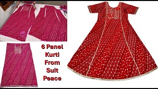 Panel Kurti cutting amp stitching 😍 Full tutorial stepbystep ￼ [upl. by Lauer]