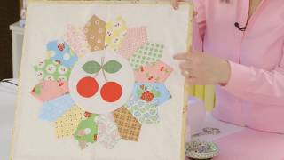 Sweetie Pie Sew Along Tutorial Part 1  Pie Block [upl. by Ynehteb]