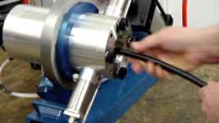 Crimp Machine  Swaging Machine  LP Nut [upl. by Nellaf]