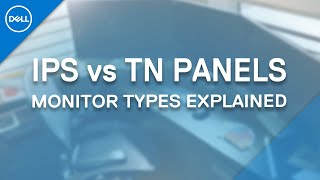 Monitor Types IPS vs TN Official Dell Tech Support [upl. by Boykins]