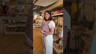 Solly Baby Wrap Tutorial🤰shortvideo shortsbaby babyproducts shorts thebabycubby [upl. by Erdnael397]