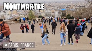 Montmartre Paris France 🇫🇷 What to do in Montmartre  Walking Tour 2024 [upl. by Suicul]