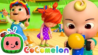 Toy Balloon Car Race  CoComelon Kids Songs amp Nursery Rhymes [upl. by Alyahsat]