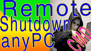 how to remotely shutdown any computer using CMD  በCmd በመጠቀም ማንኛውንም ኮምፒተር በርቀት እንዴት መዝጋት እንችላለን [upl. by Kevyn]