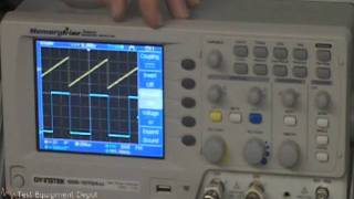 GW Instek GDS1072AU 70 MHz Digital Storage Oscilloscope [upl. by Damal]