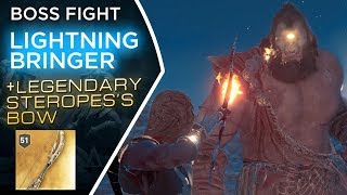 Assassins Creed Odyssey  The Lightning Bringer Boss Fight [upl. by Sonja]