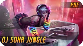 DJ SONA Jungle  PBE  Best Culo en la Grieta del Invocador [upl. by Yarb]