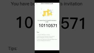 How to apply an invitation code novelah earn [upl. by Begga]