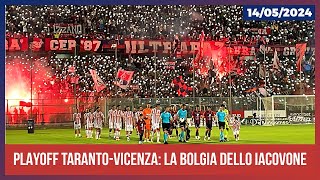 Playoff TarantoVicenza la bolgia dello Iacovone [upl. by Ihsir757]