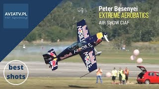 Peter Besenyei  extreme aerobatics  air show CIAF [upl. by Fredel731]