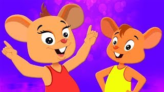 Do Chuhe The Chote Mote  दो चूहे थे छोटे मोटे  Hindi Rhymes  Poems in Hindi  Kids TV India [upl. by Lana]