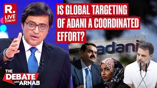 Debate With Arnab LIVE Adani Targeted In US A Concerted Attack Political Slugfest In India [upl. by Frank232]