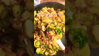 fried potatoes onions bacon and pickles [upl. by Kalin857]