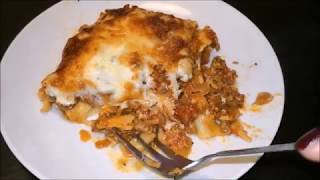 Recette 2  lasagne à litalienne  لزانيا على الطريقة الإيطالية [upl. by Blinnie597]