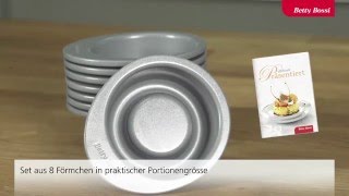 Backförmchen «Gourmet» von Betty Bossi [upl. by Gilus]