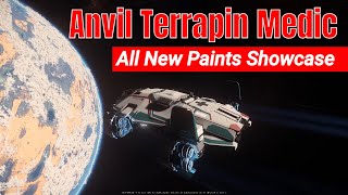 Anvil Terrapin Medic ALL New Paints Showcase amp Review And With An Extra Free Surprise Paint 4k [upl. by Nalek]