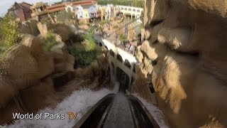 Chiapas  Onride 1 Reihe  POV  Phantasialand  Wild Wasserbahn [upl. by Etteluap24]