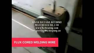 Gasless mig welding wire E71T11 [upl. by Oitaroh175]