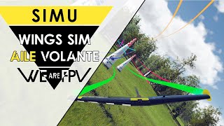 Wings Simulator le SIMULATEUR dAILE VOLANTE AVION et VOILURE FIXE en FPV et à vue [upl. by Ttezil488]