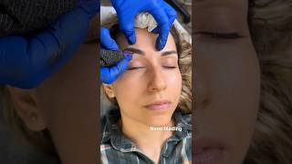 Nano blading nanoblading eyebrowshaping microblading nanobrows [upl. by Brechtel810]