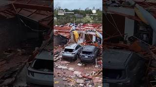 EF3 Tornado Leaves Heavy Damage in Oklahoma [upl. by Arliene]