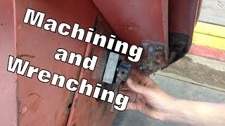 Swather Repair  Machining a timing collar and replacing a bearing [upl. by Chandra285]