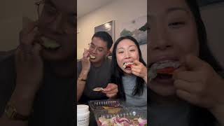 Craving satisfied🫡 mexicanfood aguachile mukbang [upl. by Mij]