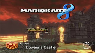 N64 Bowsers Castle in Mario Kart 8  CUSTOM TRACK [upl. by Amzu]