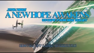 STAR WARS A NEW HOPE AWAKENS  Escape from Mos Eisley [upl. by Braca]