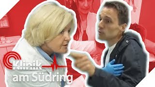 Anzeige ist raus Aggressiver Mann will Ärztin verklagen  Klinik am Südring  SAT1 [upl. by Eidnam92]