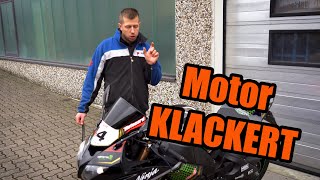 Kawasaki ZX10R mit KLACKERDEM Motor  Motorrad klingt NICHT GESUND [upl. by Mori768]