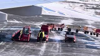 Kangerlussuaq airport with Air Greenland [upl. by Soma380]