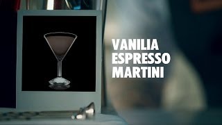 VANILIA ESPRESSO MARTINI DRINK RECIPE  HOW TO MIX [upl. by Abraham]