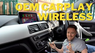 BMW Wireless Carplay Upgrade  IDrive 4 to IDrive 6 Retrofit [upl. by Erbma480]