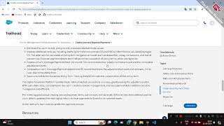 Create Loss and Expense Payments  Salesforce Trailhead  Salesforce Quiz [upl. by Glover]