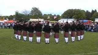 Lothian ampBorders Police Pipe Band at Bathgate [upl. by Imar]